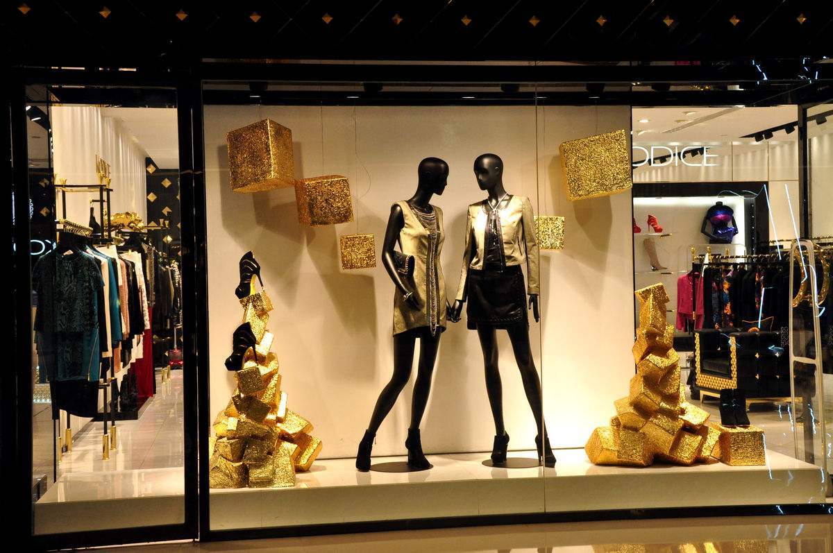 服装店橱窗模特陈列摆位技巧